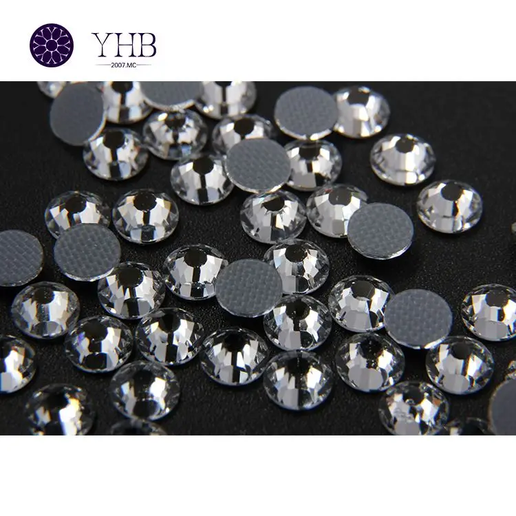 Crystal Stones Bulk Decorative Stone Hot Fix Solid And Stable Mobile Phone Shell Glass Rhinestones