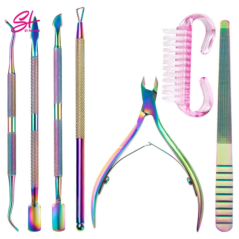 ST FUTURE Stainless Steel Clippers Cutter Pedicure Manicure Nail Tool Cuticle Trimmer Sharp Cuticle Nippers Scissors