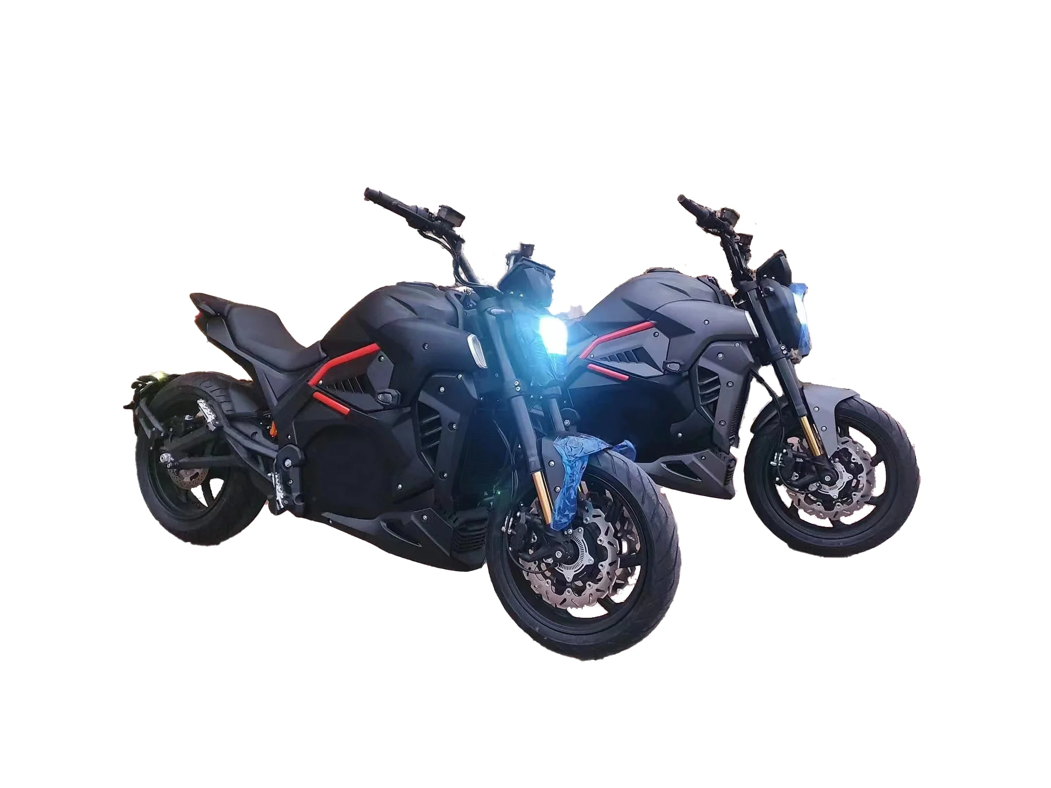 ALRENDO TS BRAVO 133V Water Cooling System Gates Belt Driven 17.4kwh Farasis Lithium Battery Mid Drive Electric Motorcycle