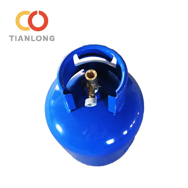 Hot sale   5KG  empty lpg supplier gas cylinder for home  restaurant cooking
