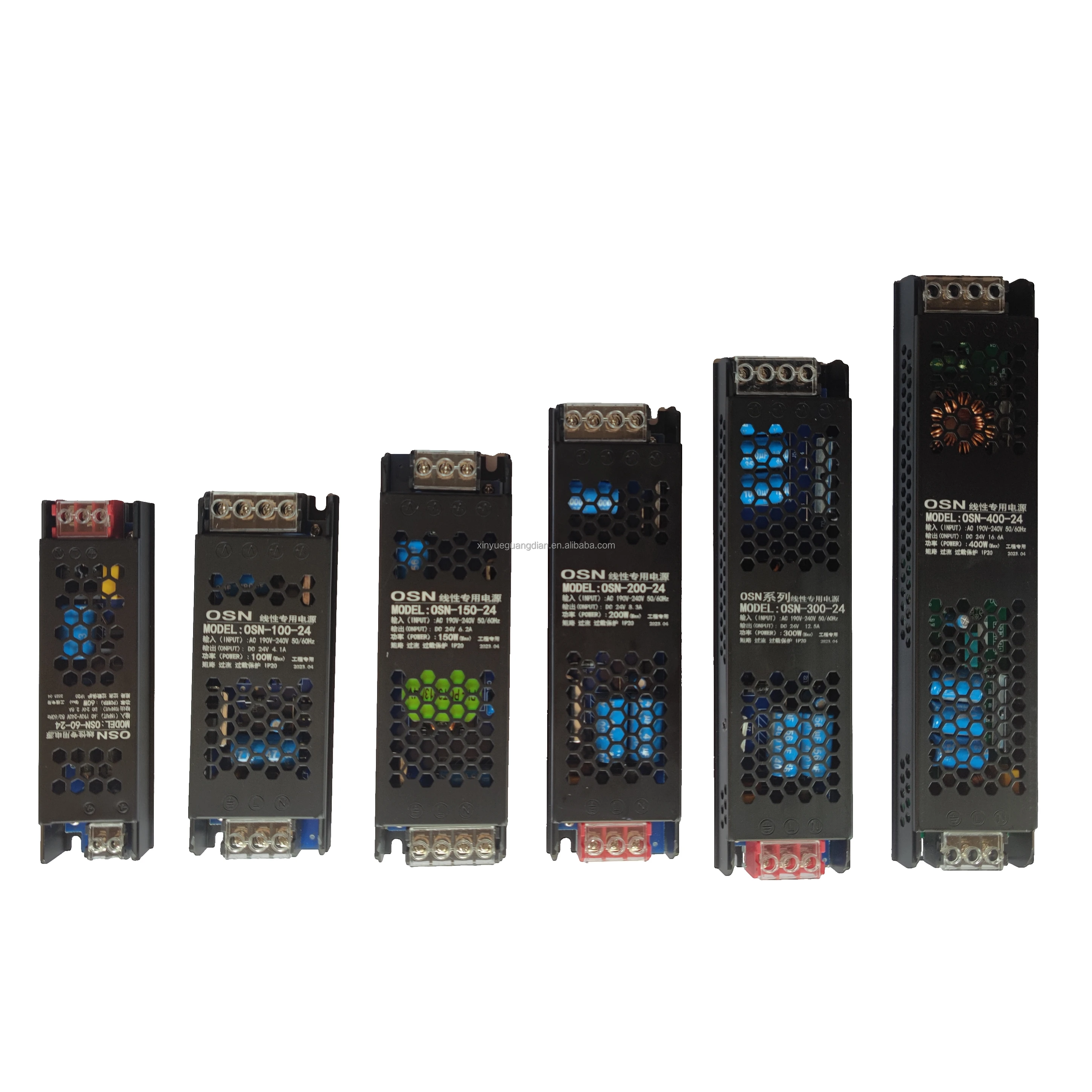 Engineering Fire Retardant Ultrathin 300w 48v Dc Ip20 Linear Power Supply LED Strip Light Lighting Transformers for Home Office