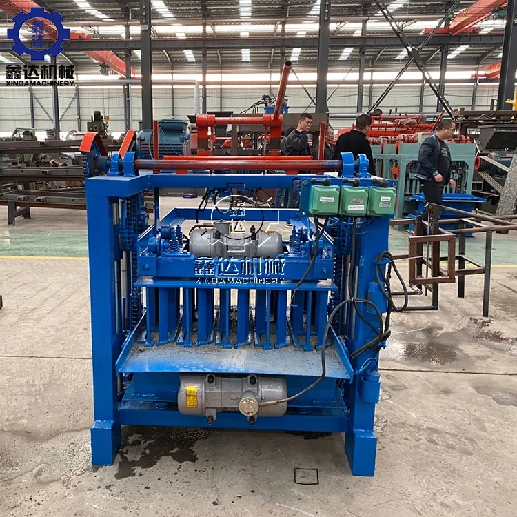 popular block machine produce concrete blocks high efficiency hand operation brick block making machine for sale