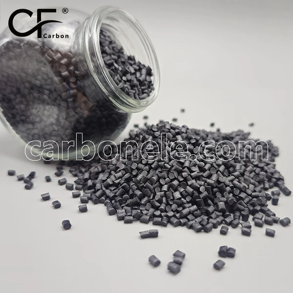 Carbon fiber filled filamento PLA granules pellet PLA reinforced carbon fiber for CF PLA filament