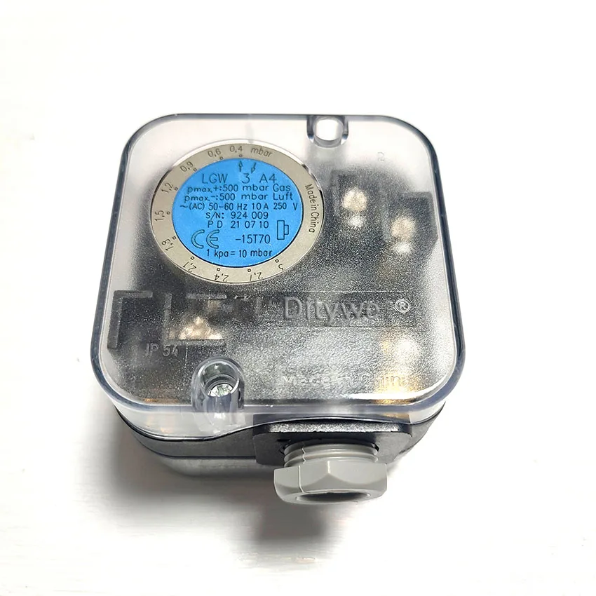 wholesale LGW 3 A4 differential pressure switch LGW3A4  pressure switch 0.4 - 3 mbar, gas burner spare parts