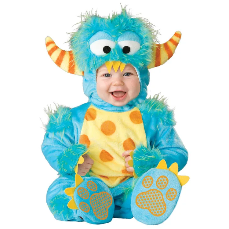 Dropshipping Baby Rompers Clothes Costume Cute Animal Pajama Baby Clothes Romper