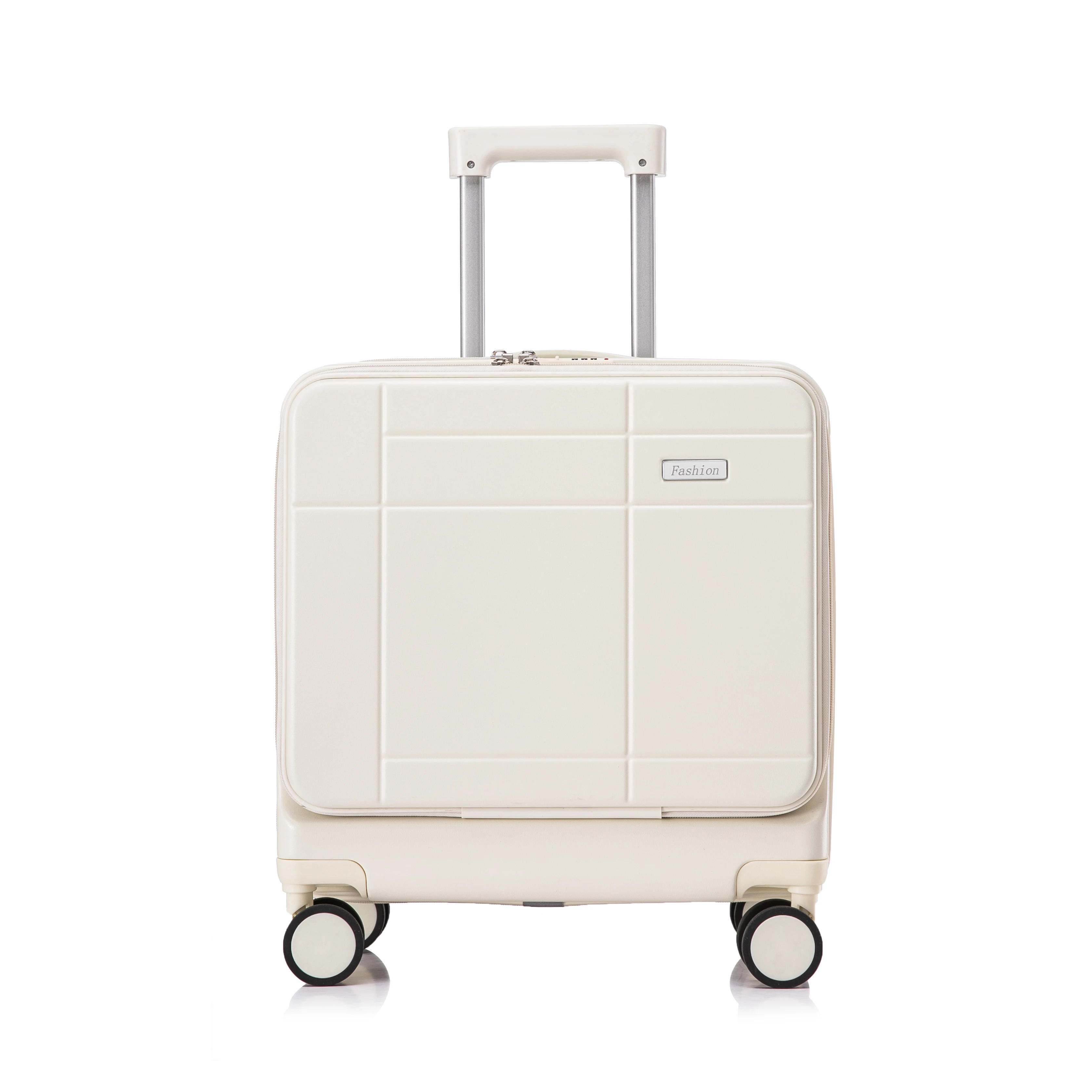 BADITU Business Computer Trolley Case Front Open Luggage Female Small Boarding Password Suitcase With Cardan Wheel