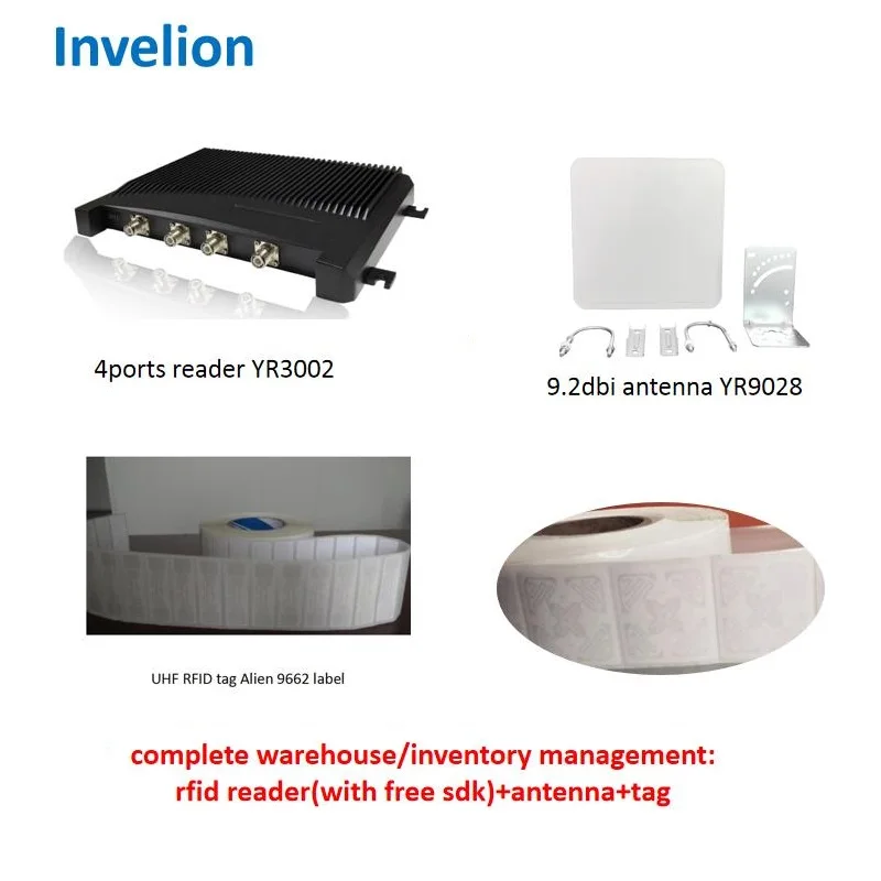 IP67 водонепроницаемая UHF RFID антенна круговой поляризации с усилением 9.2dBi для управления