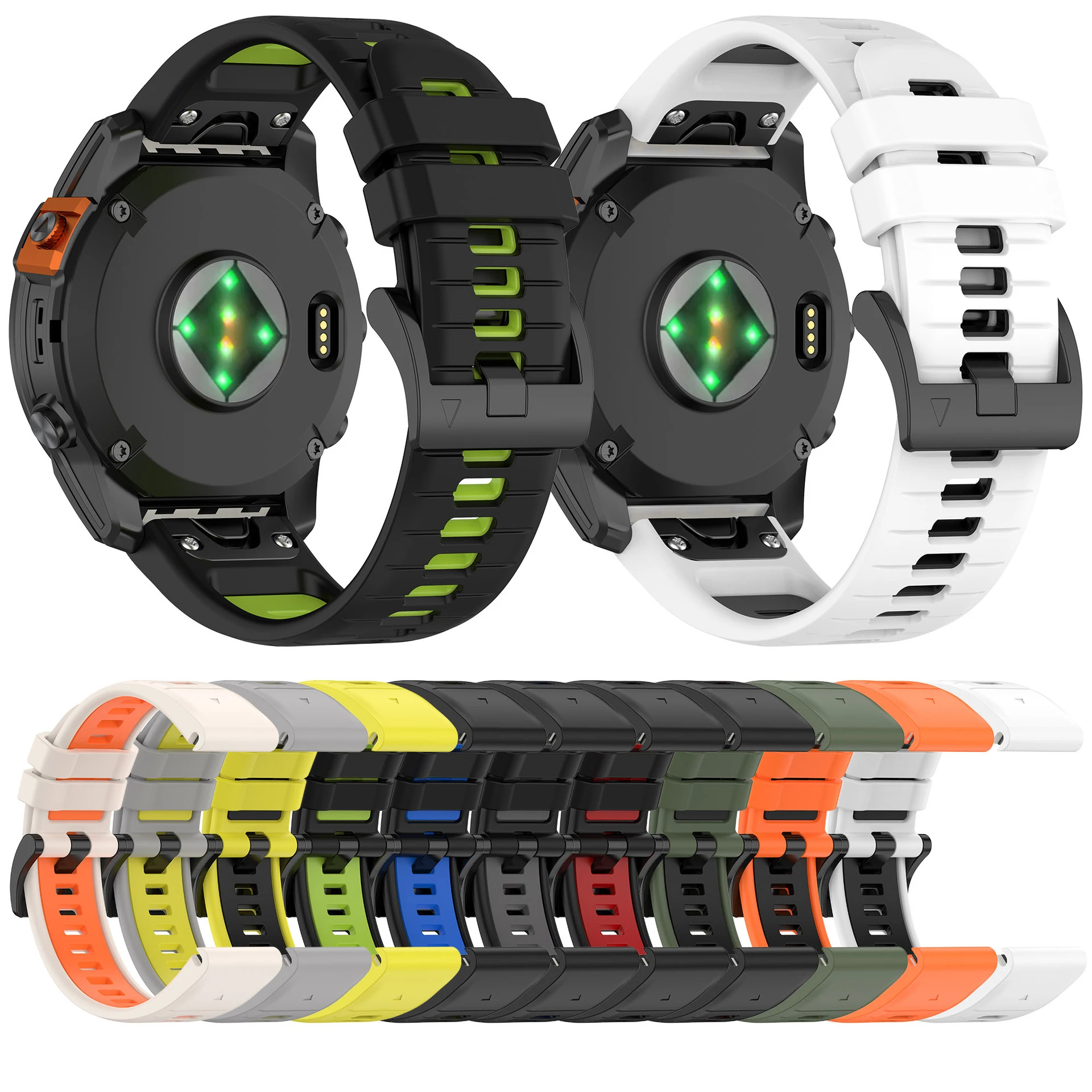 IVANHOE 20 22 мм 26 быстросъемный ремешок для Garmin Fenix 6X 6 6S Pro 5X 5 5S 7X 7 7S 935 945 955 инстинкт