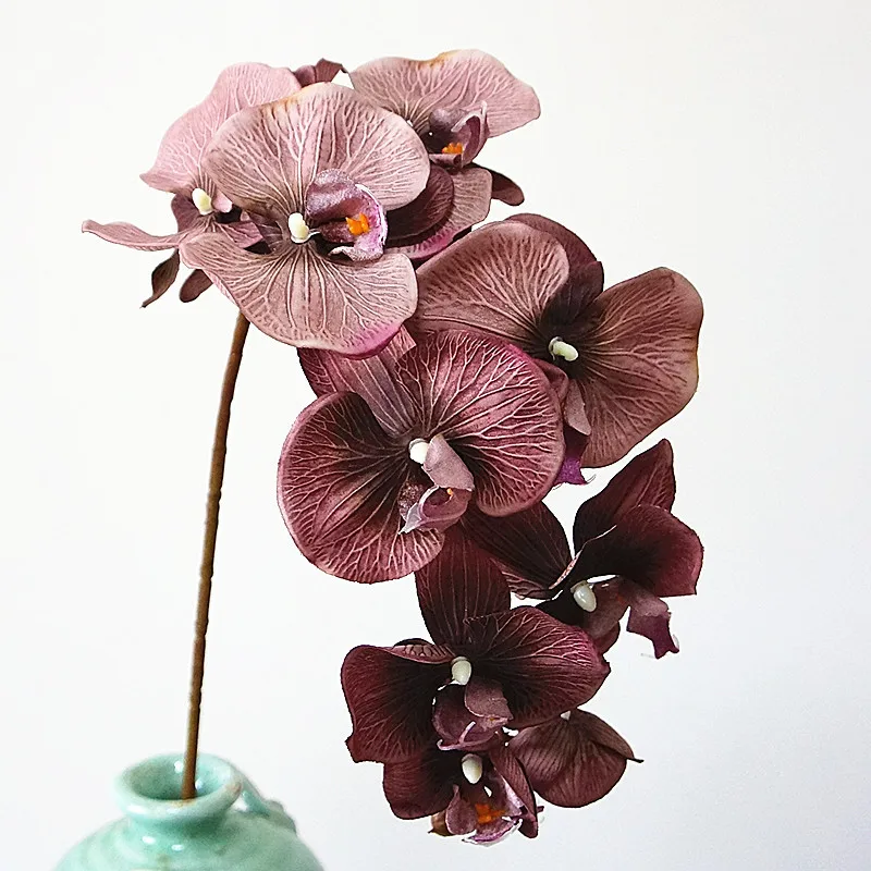 Shininglife High quality European artificial Phalaenopsis orchid flower