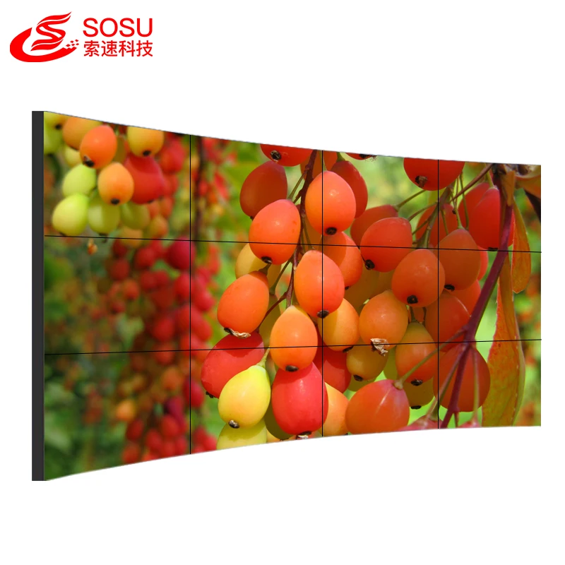 Small Pixel Pitch Videowall Monitor High Definition Advertising Display Videowall