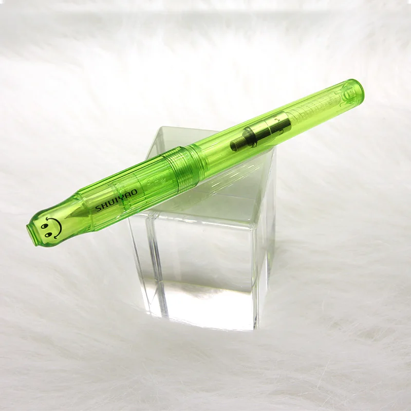 Top quality  Calligraphy Pen Promotional Colorful Plastic Custom Logo Fountain Pens