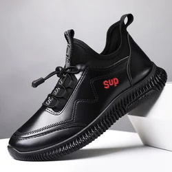Fashion Men Fashion Pu Leather Boots Casual Shoes