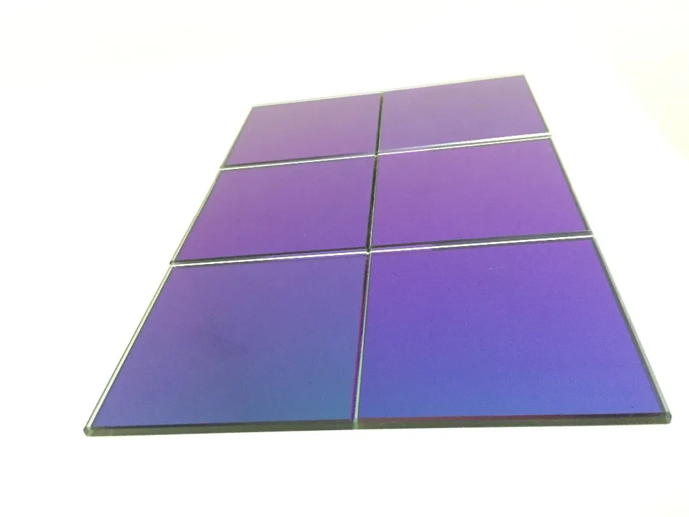 Wholesale two-way tinted mirror/colored mirror /glass mirror decoration glass manufacturing