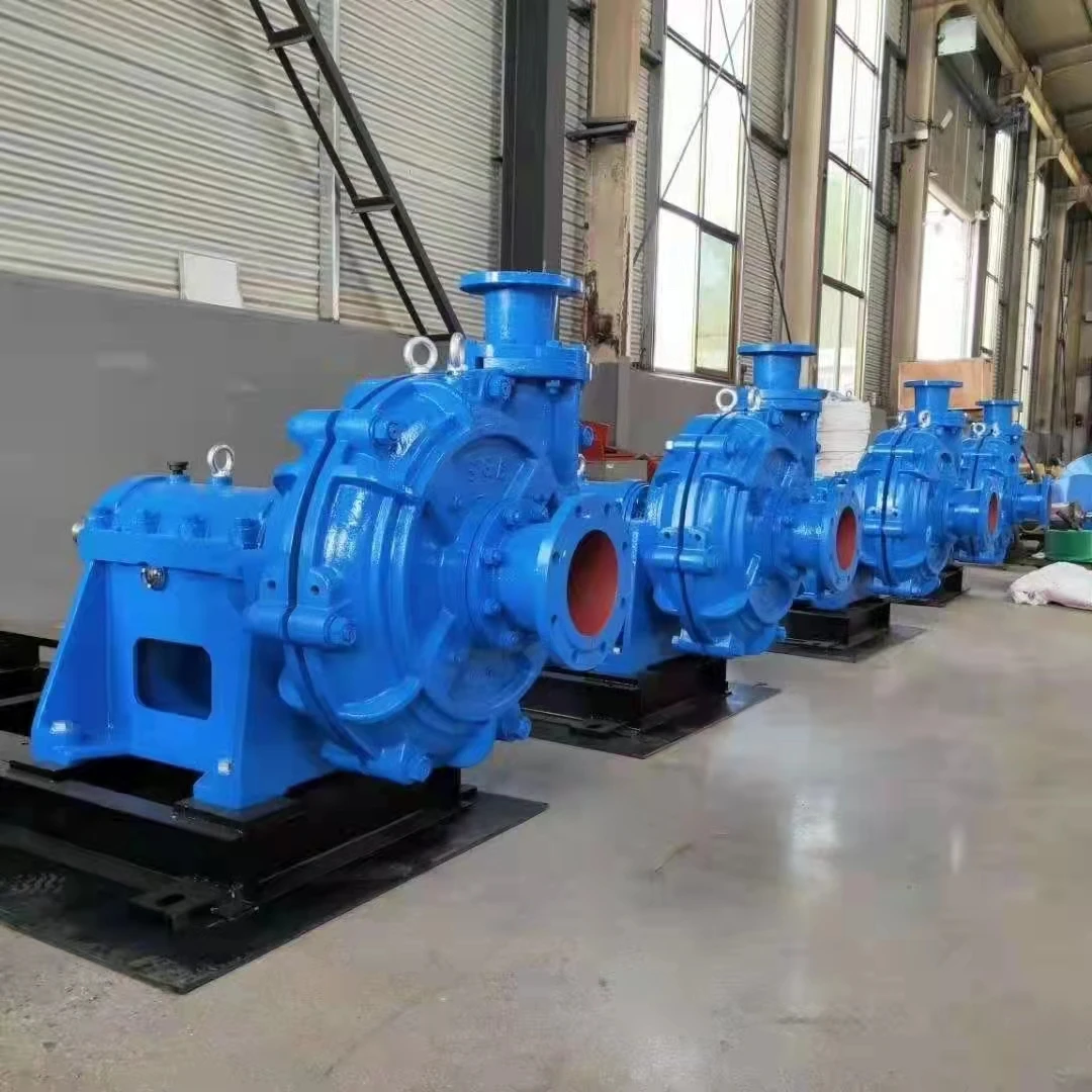 China Mine Mining Pump Industry Slurry Gravel Horizontal Sand Mining Slurry Pump