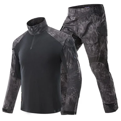 Мультикам Тропик боевая рубашка для мальчиков плотные камуфляжные брюки для женщин