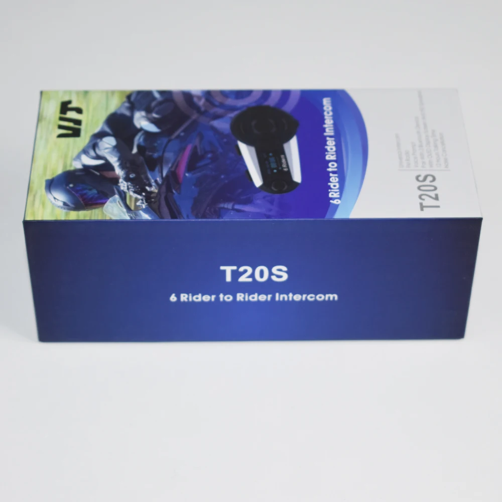 2-Way Full-Duplex Moto Bluetooth Intercom 1000m BT 5.0 Motorcycle Helmet Intercom With Cheap Price