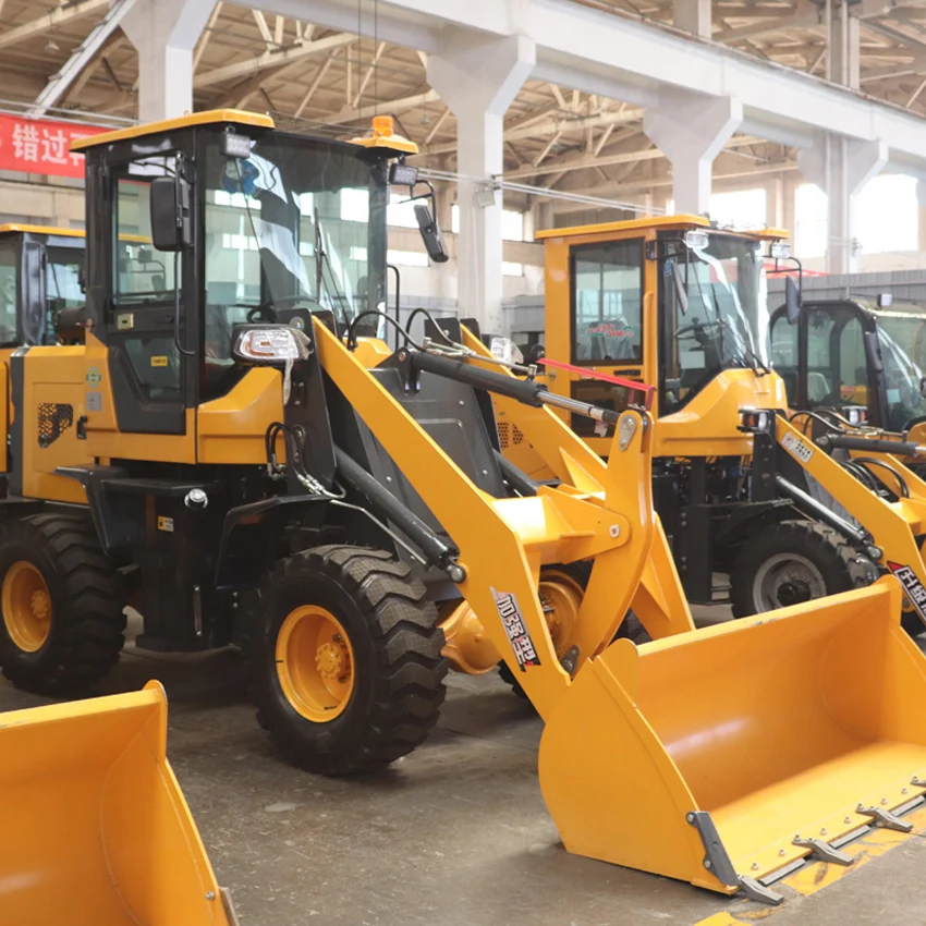 Diesel high-power loaders can be customized, wheeled 4*4 loaders work efficiently