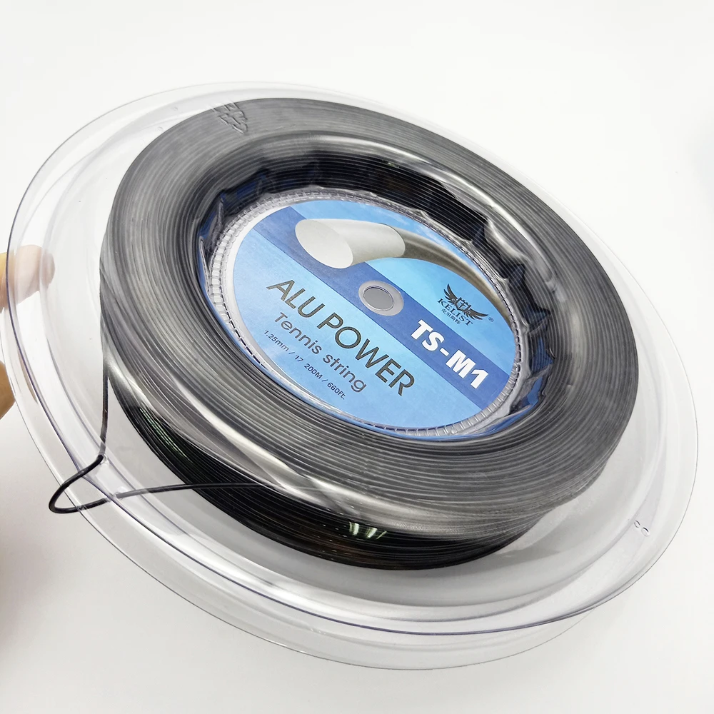 
Custom Logo Wholesale 1.25mm Polyester Reel 200m Racket Tennis String With High Quality Racket Tennis 