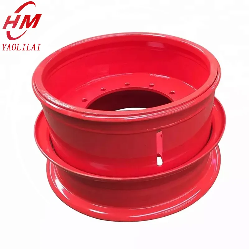 China steel wheel OTR rims 14.0/1.5-25  loader 25 inch tires and rims wheel loader rims