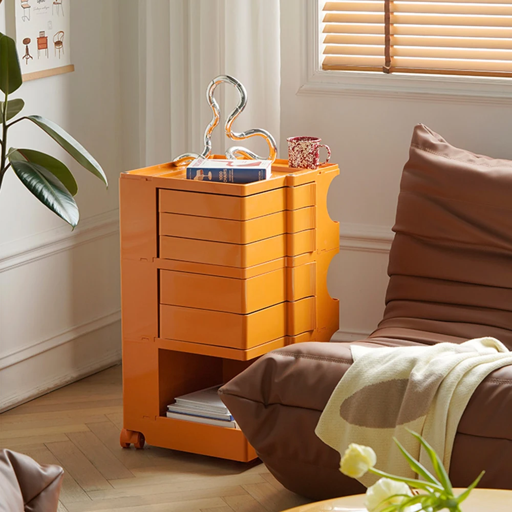 Mobile 3 tier multifunction shelving storage rack unit organizer trolley