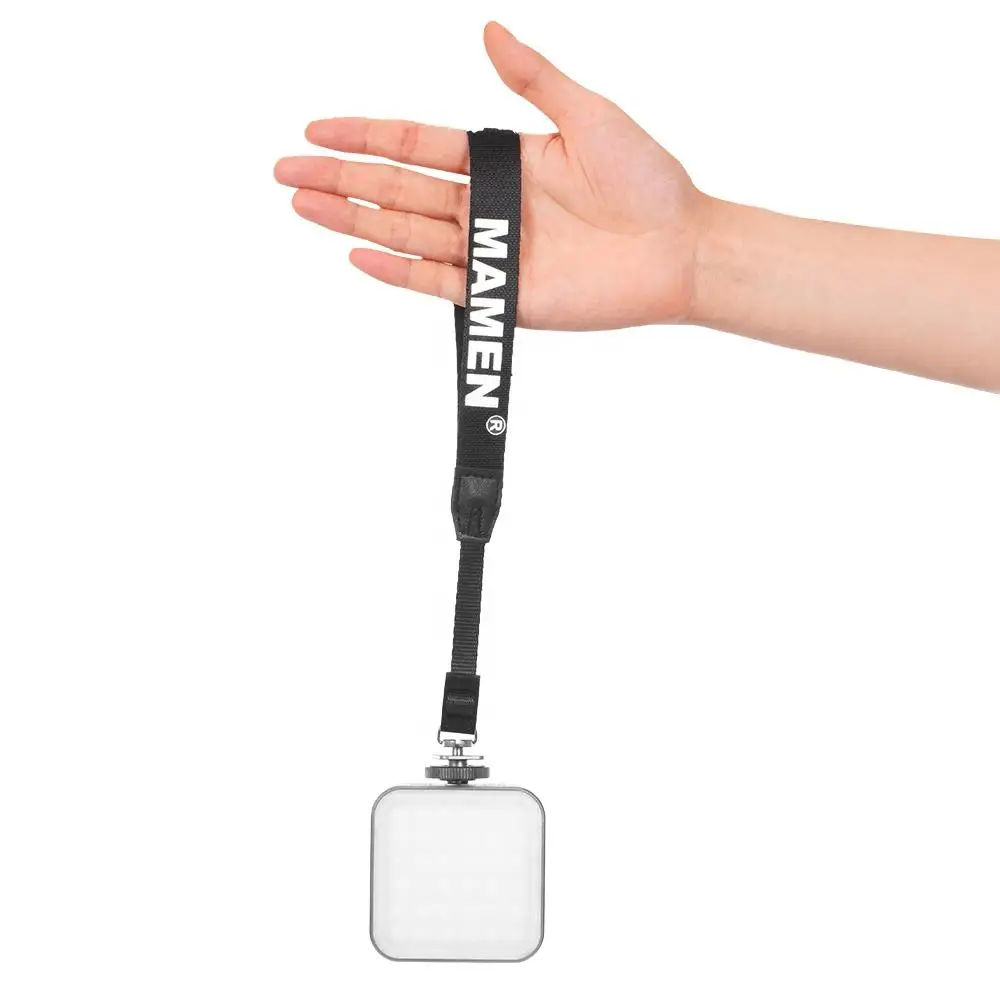 MAMEN Mini Portable 60 Bi Color 36 Rgb Magnetic Led Light Full Color Rgb Photography Light Kit Professional Audio Video Lighting