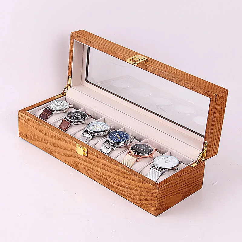 2019 New Custom Luxury Wholesale Watch Packing Box High Quality Personalized Luxury Wooden Watch Box
