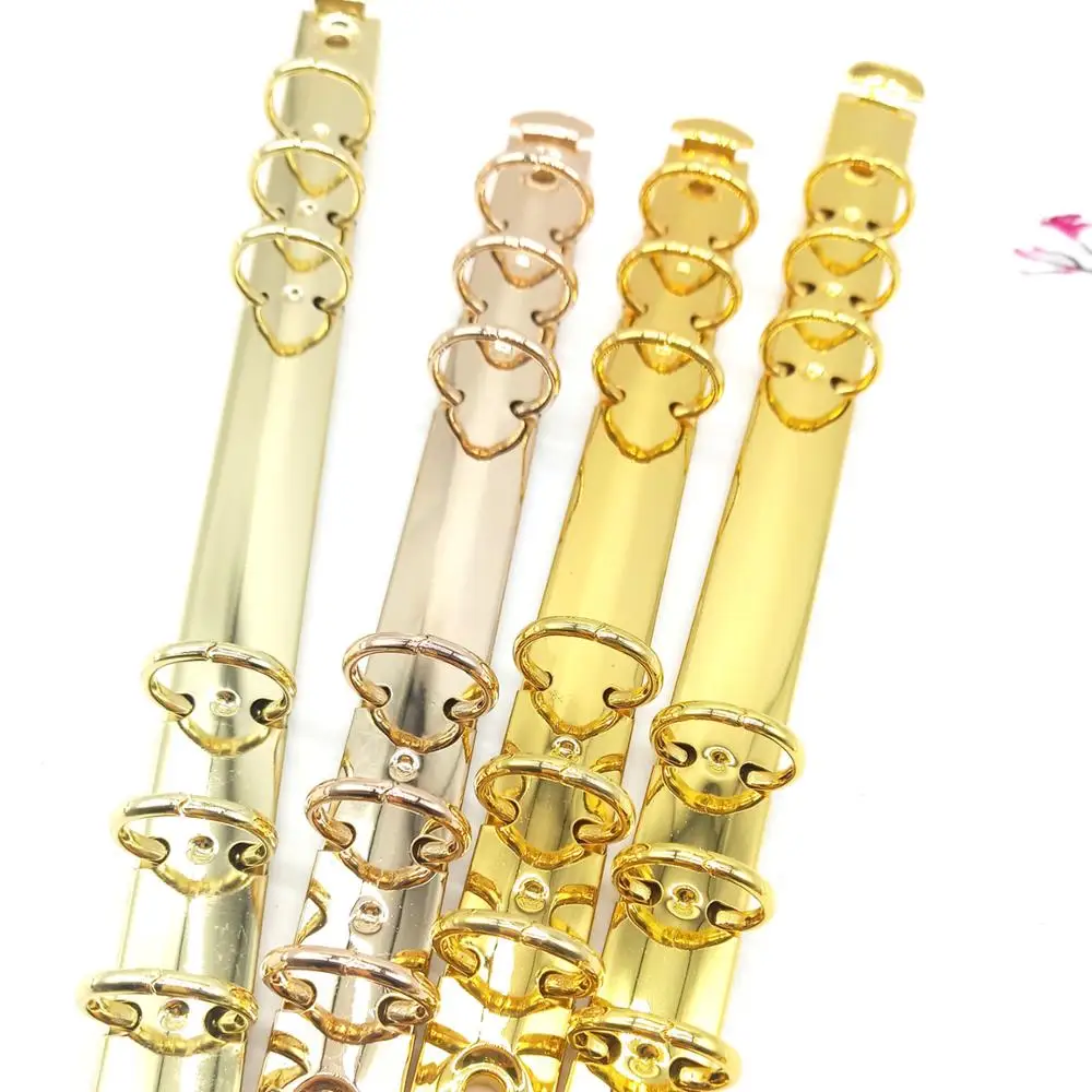 Wholesale high quality photo album clips metal ringChina suppliers metal ring binder mechanism trigger open 6 holes binding clip
