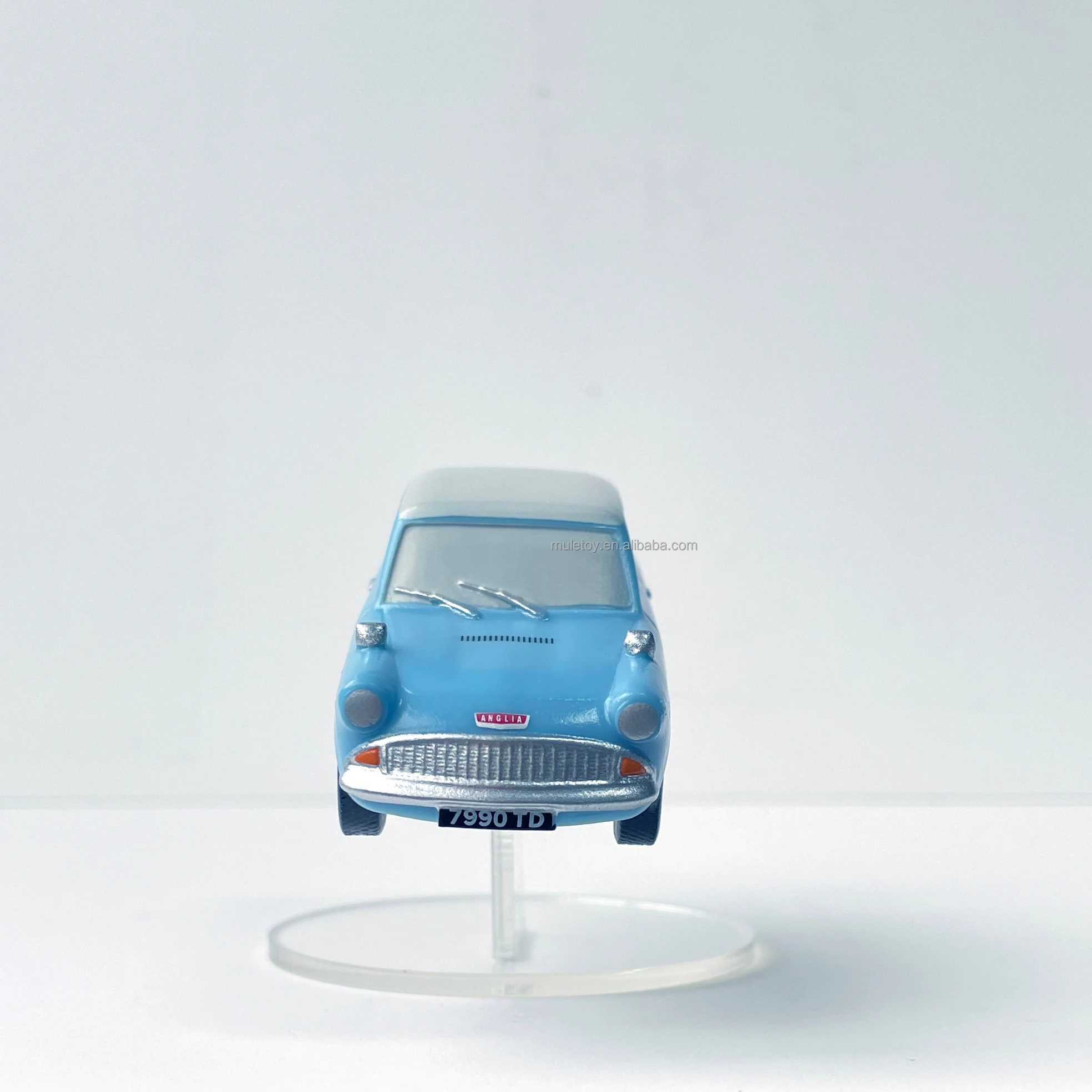 Оптовая продажа, модель 1959 года, автомобиль Ford Anglia из фильма «Гарри Поттер», синяя Летающая машинка, игрушка для детей