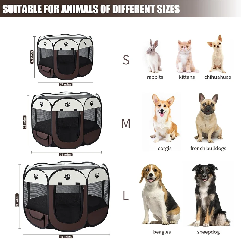 Pet Bed Portable Raised Pet Dog Cot For  Outdoor Camping    Waterproof  Easy-cleaning Durable Elevated Dog Bed