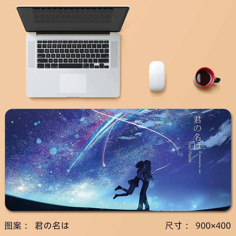 Customize Japan Anime Cartoon Cutr Sexy Girl Genshin Impact XXL Large Gaming Mouse Pad Keyboard Mat