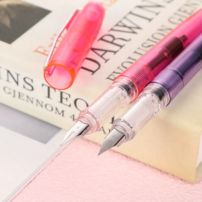 3.4MM ink sac student plastic fountain pen
