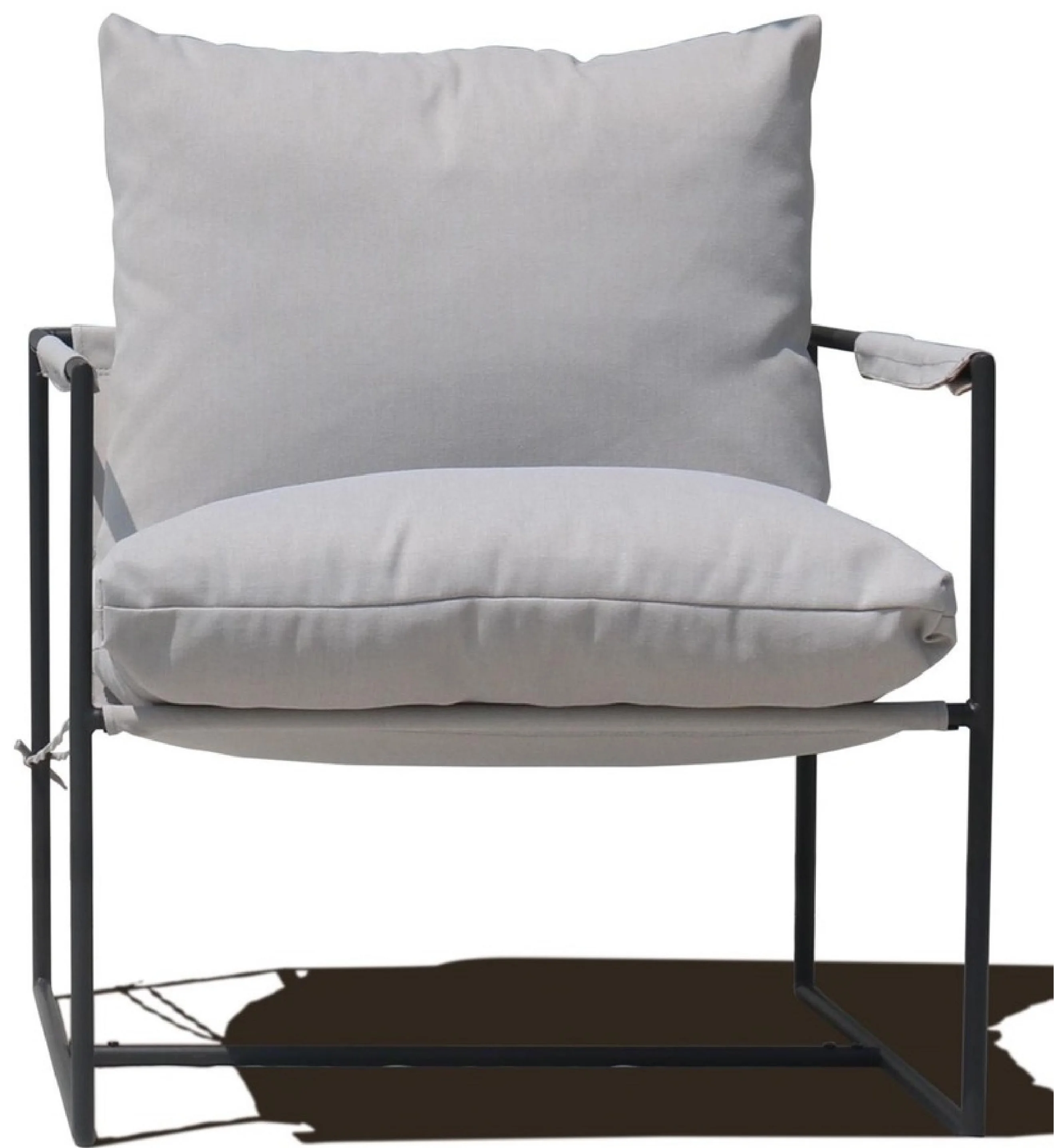 Factory Wholesale KD Furniture Modern Metal Aluminum Sofa Set for Terrace Garden