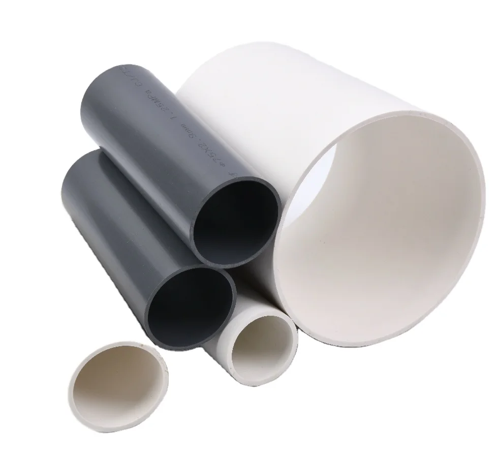 Factory direct sale 16 20 25 32 40 50 75 110 160 mm rigid PVC tube/PVC pipe