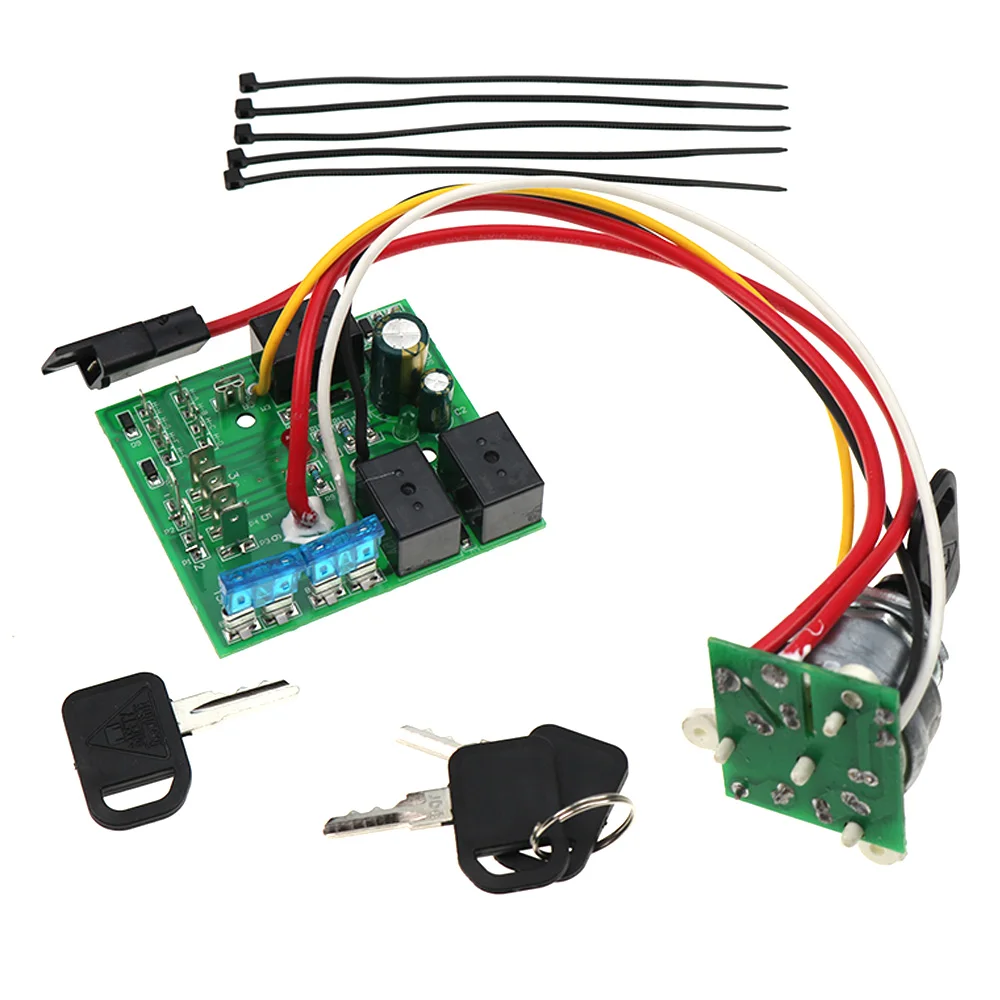 Holdwell Replacement Ignition Switch Module AM122913 for Tractor Lawn and Garden 325 355D GT225 GT235 GT245 GX325 GX335 GX345