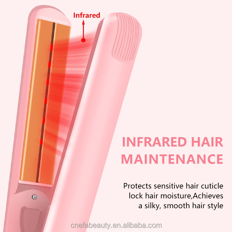 CE ROHS MCH Vendor 450 Degrees Professional Brazil Keratin Ceramic Nano Titanium Flat Iron Hair Straightener