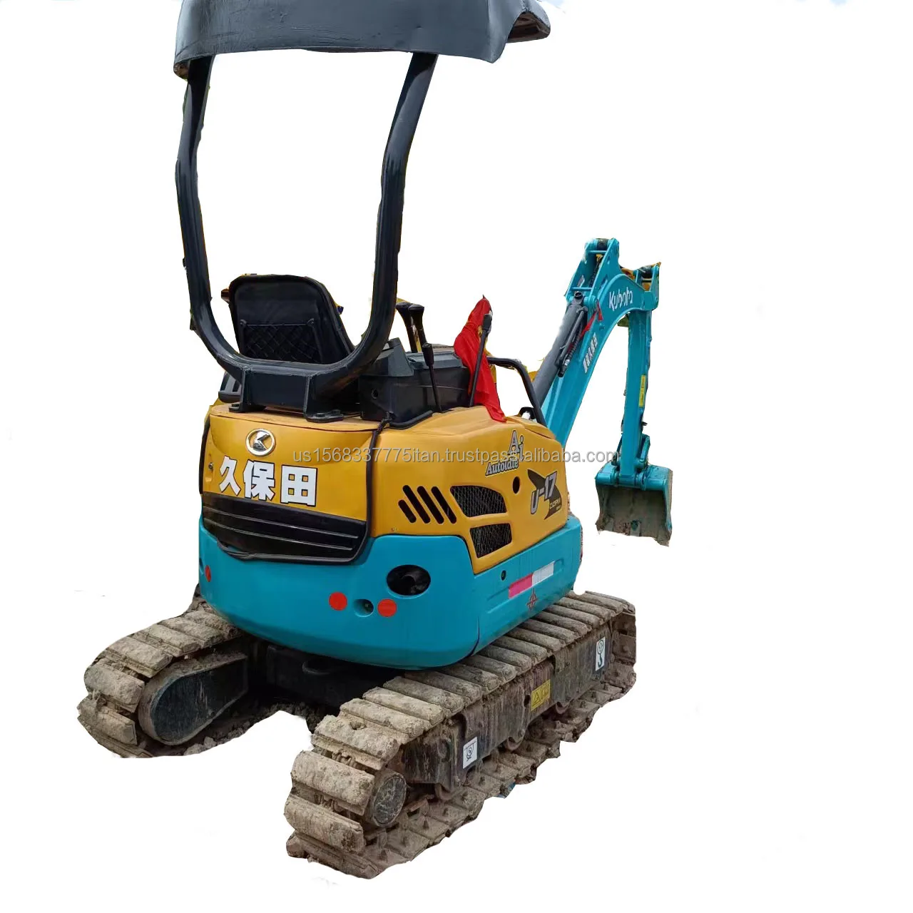 Factory Selling KUBOTA KXU17 Excavator Used Good Quality Features Core Components Engine Pump Motor Bearing PLC