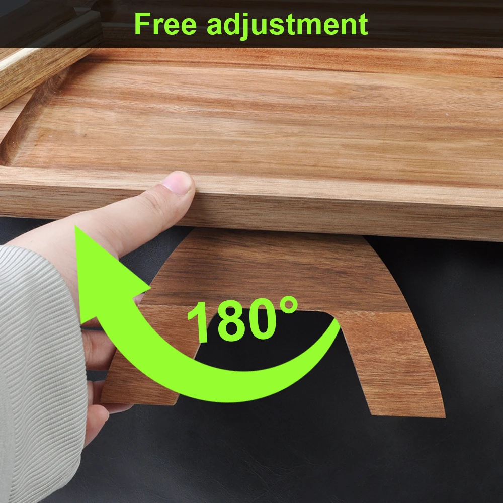 foldable wood adjustable tray table portable sofa tv phone holder food drink clip snack armrest couch cup holder sofa arm tray