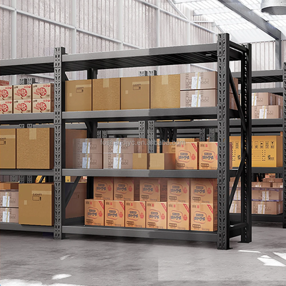 Custom medium duty Display Shelving Garage Racking Shelves Steel Warehouse Shelf Metal Storage Rack pallet