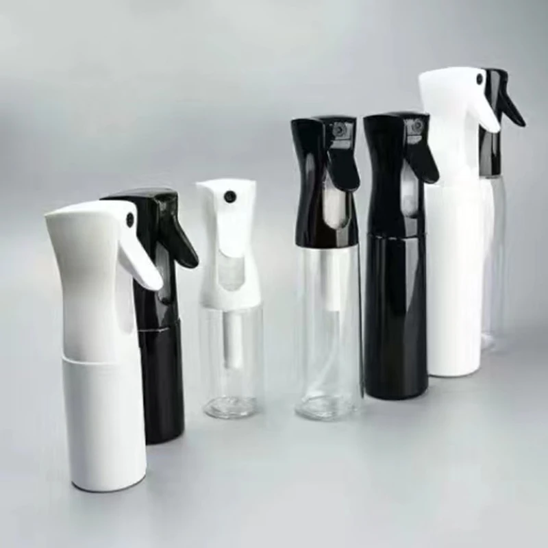 Hot High Pressure Continuously Spray Bottle 200ML 300ML 500ML Personal Care Salons BBQ Fine Mist Sprayer Pump Bottle Reusable