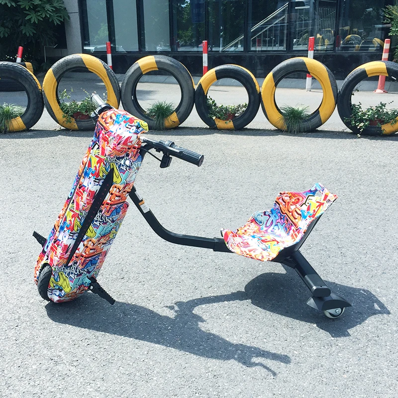 China factory new model electric 3 wheel 360 drifting scooter for kids