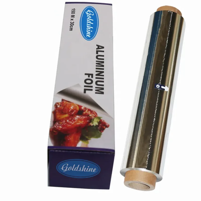 Heavy Duty kitchen food foil 200 SQ FT 16 micron paper aluminium foil