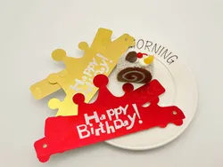 Wholesale Custom Golden King Crowns Gold Foil Paper Party hats for Birthday Celebration Photo Props