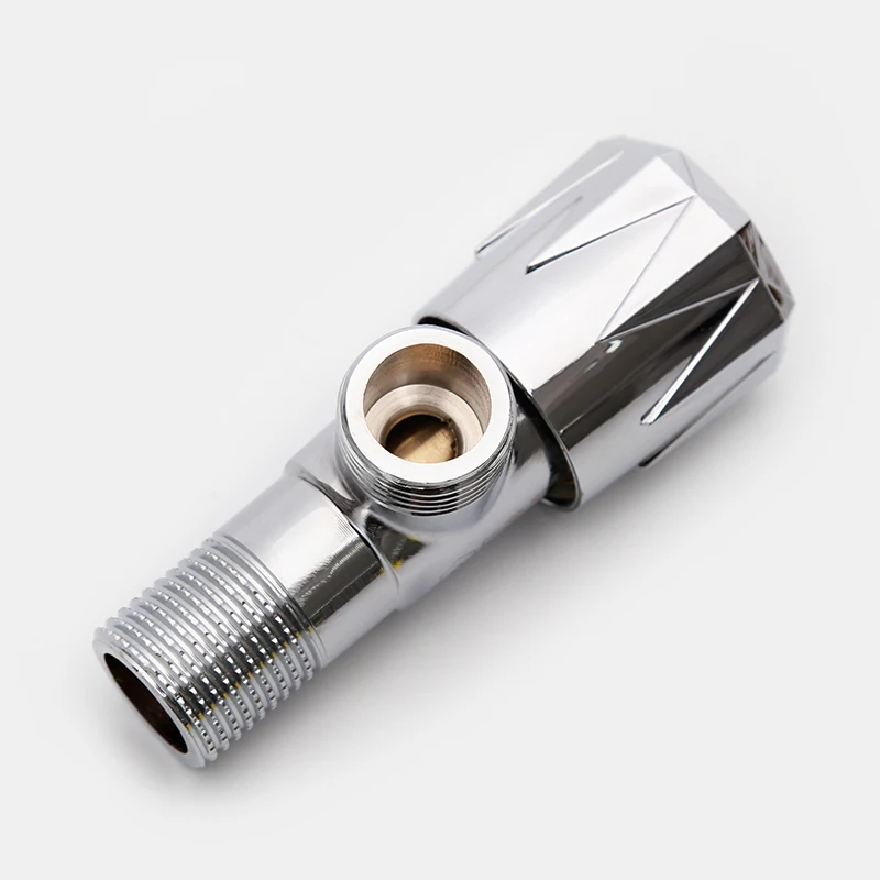 Faucet Accessories 1/2 inch water stop 90 degree Brass Cartridge taps Triangle valve Brass Angle Valve