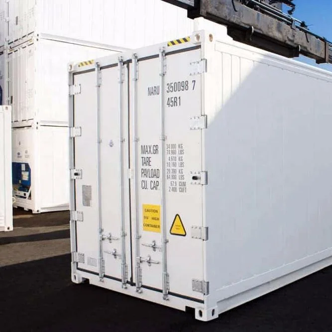 Белый контейнер для охлаждения Daikin Carrier Thermo King genset
