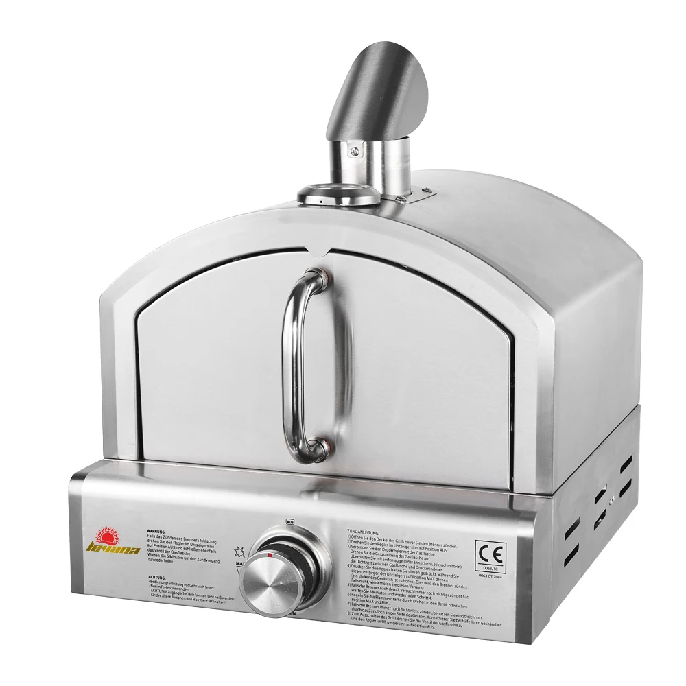 2022 Wholesale Easy Moving Mini Portable Grill Fast Heating BBQ Pizza Oven Popular Steak Gas Grill for Camping Heating