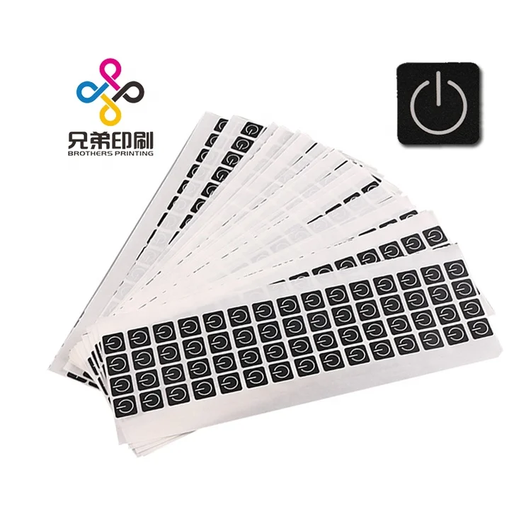
Customizable Electronics Sticker Leble Frosted Sticker Label Electronics Panel Sticker 