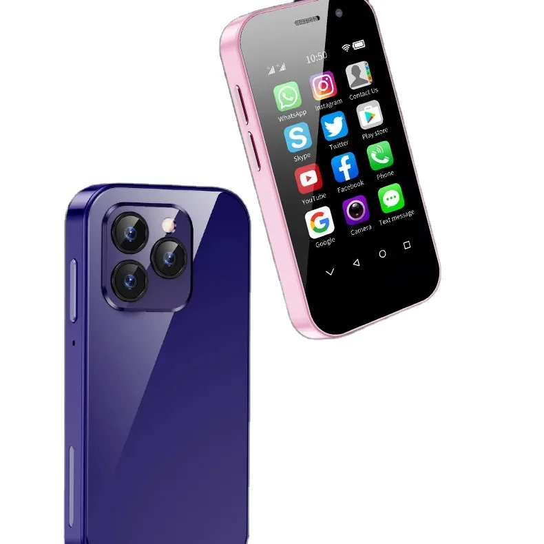 Mini Multi-Language Android Dual SIM Quad Core Full 4G Smartphone Google Play Store