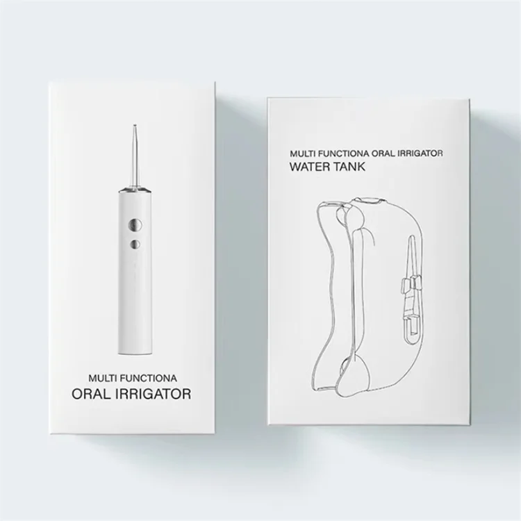 2021 Multifunctional Detachable Water Tank Dental Water Jet Rechargeable Waterproof Water Flosser Cordless Oral Irrigator