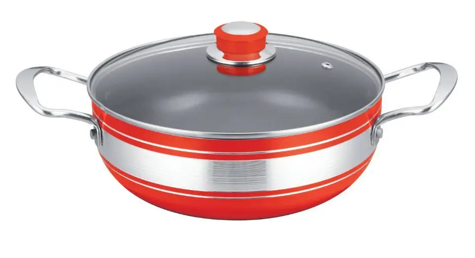 Кастрюля премиум-класса антипригарная кухонная посуда запасные кастрюли алюминиевые кухонные наборы