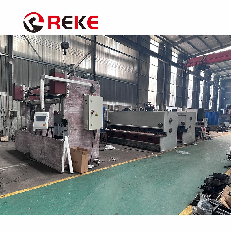 Reke Brand hot sale 20mm/3200mm metal guillotine Hydraulic Cnc Swing Beam Shearing Machine